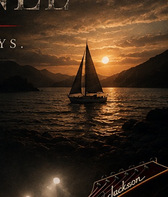 Sailing at sunset